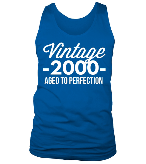 Vintage 2000 aged to perfection Men's Tank Top