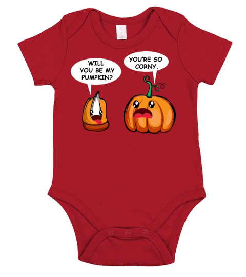 Be My Pumpkin Funny Boyfriend or Girlfriend Gift Short Sleeve Baby One-Piece