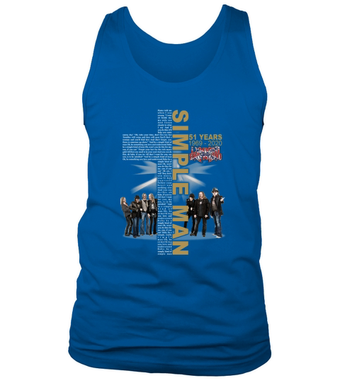 Simple Man lyric Cross 51 years 1969 2020 Lynyrd Skynyrd Tank Top Unisex