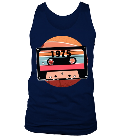 Gift Birthdays 1975 Birthday Present Funny Vintage Men's Tank Top