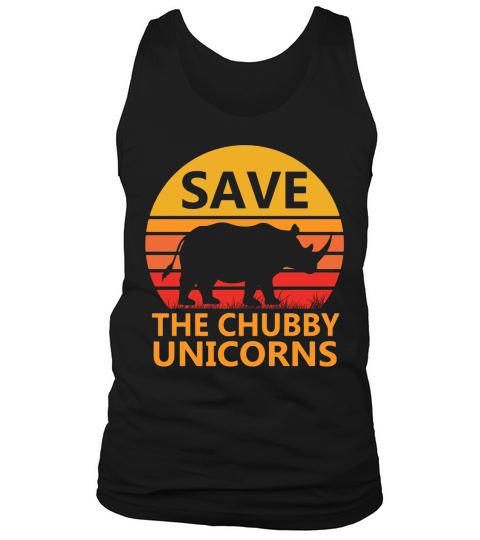 Save The Chubby Unicorns Tank Top Unisex