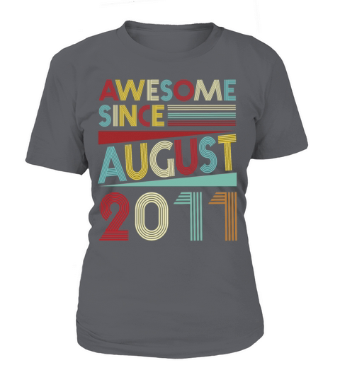 Born in August 2011 T-Shirt 7 Years old Gifts Women's T-Shirt
