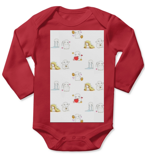 Mii Kun / Mii-kun (How to Keep a Mummy) Stickers - iPhone X Long Sleeve Baby One-Piece