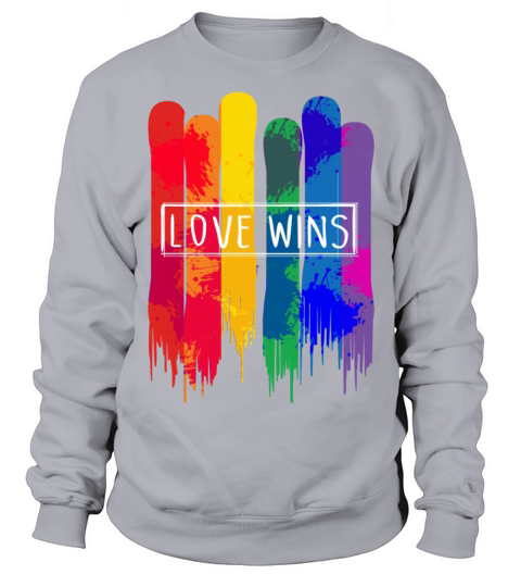 Love Wins LGBT Women's Sweatshirt