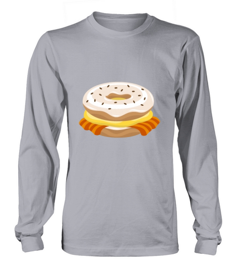 Food Breakfast Doughnut Women's Long Sleeve