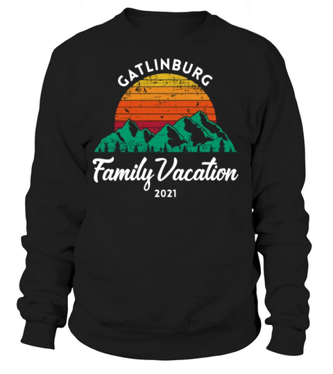Tennessee Smoky Mountains Family Vacation 2021 Women's Sweatshirt