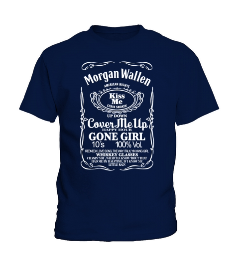 Morgan Wallen Cover Me Up Kids T-Shirt