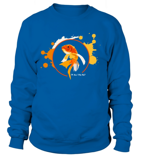 Fish Goldfish AU Gold Au 196.967 Funny Gift Idea Women's Sweatshirt
