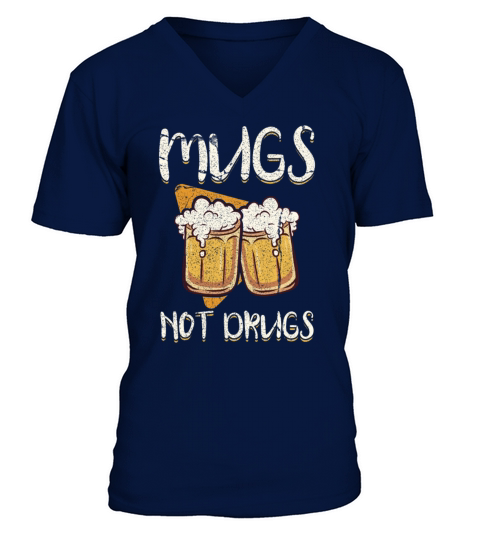 Beer Garden Men's V-Neck T-shirt