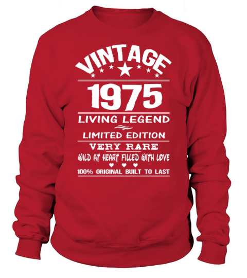 VINTAGE 1975 Men's Sweatshirt