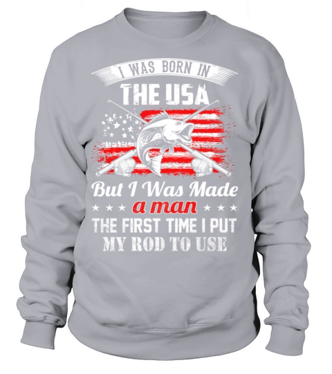 Fishermen I was mad a man first time i use my ro Women's Sweatshirt