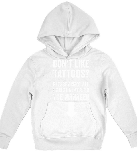 Offensive Tattoo Shirt Adult Humor Gift For Men Kids Hoodie