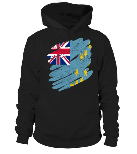 Pinsel Land Heimat Tuvalu Women's Hoodie