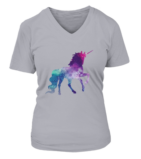 unicorn Women's V-Neck T-shirt