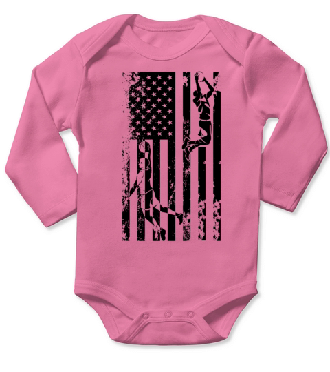 Player Basketball T Shirt Long Sleeve Baby One-Piece