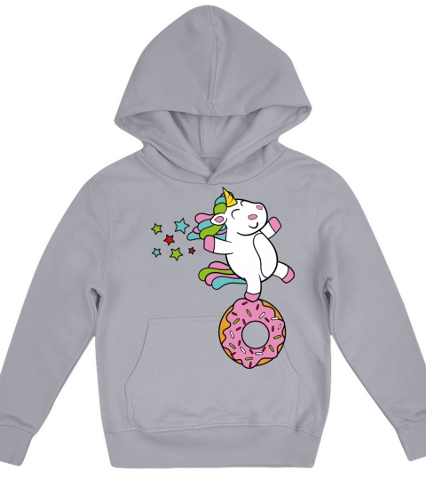 Unicorn Donut Kids Hoodie