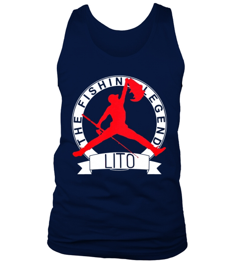 Jumpman the fishing legend your name Tank Top Unisex