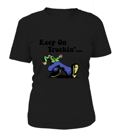 Vintage Keep on Truckin 1970s Women's T-Shirt