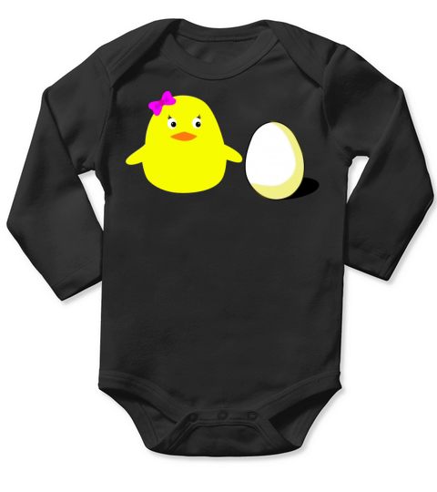 big sister chick Long Sleeve Baby One-Piece
