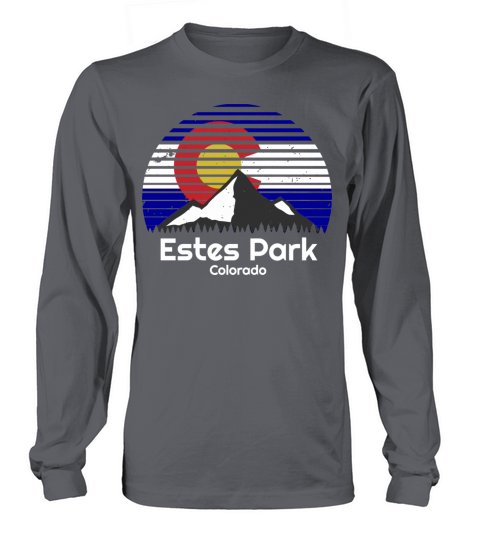 Estes Park Colorado Rocky Mountain Hiking Women's Long Sleeve