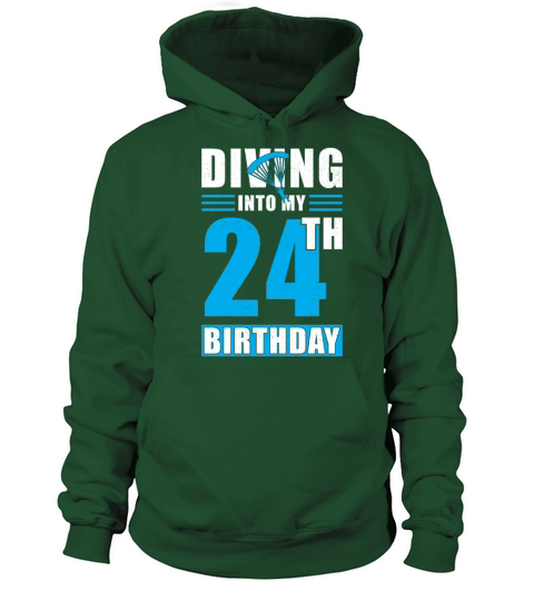 Skydiver Gift 24th Birthday Women's Hoodie