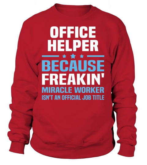Office Helper Women's Sweatshirt