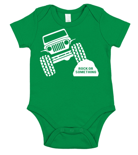 Rock Or Something Jeep Wrangler Short Sleeve Baby One-Piece