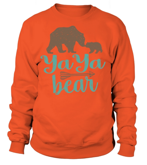 Cute YaYa Bear Matching Family Women's Sweatshirt