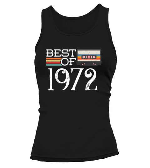 1972 Vintage 48 th Birthday Anniversary Gift Women's Tank Top