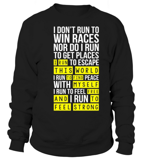 I run this world to find myself free Men's Sweatshirt