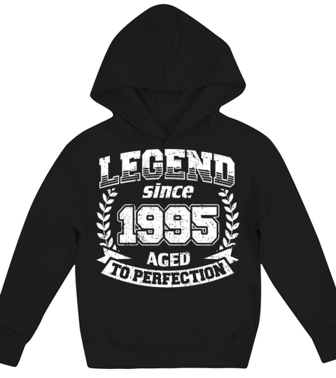 Vintage Legend Since 1995 Aged To Perfection Shirt Kids Hoodie