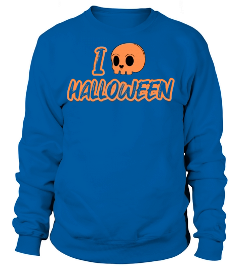 Costume I Love Pumpkin Scary Halloween Women's Sweatshirt
