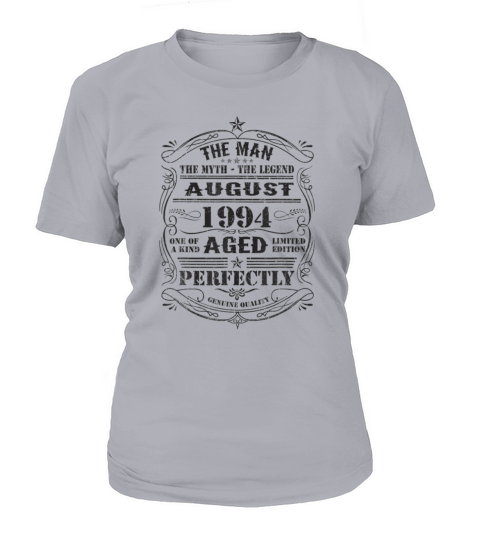 Vintage August 1994 Birthday The Man Myth Legends Women's T-Shirt