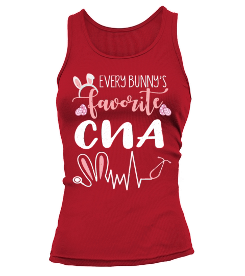 RN Nurse Cute Ears Bunny Easter Day Easter Sunday Tank top Woman