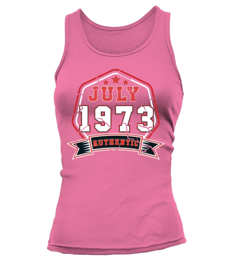 July 1973 Vintage Gift Idea Women's Tank Top