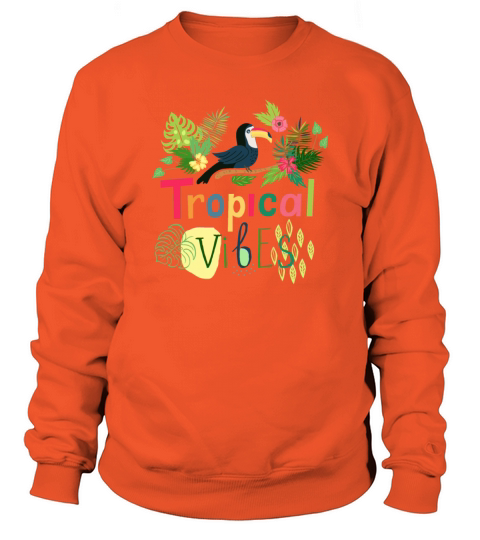 Tropical Vibes Women's Sweatshirt