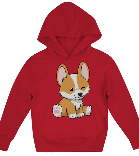 Corgi Gifts For Corgi Lovers Corgi Dog Corgi Kids Hoodie