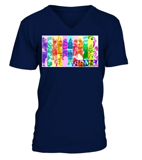 ARMS roster Men's V-Neck T-shirt