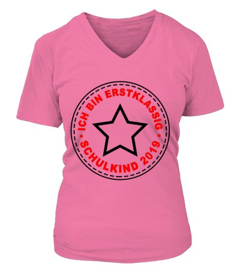 First Class Schoolchild 2019 Enrolment Women's V-Neck T-shirt