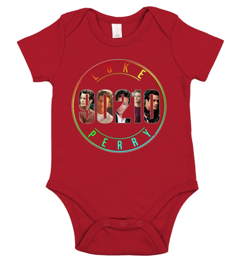 Luke Perry 90210 Short Sleeve Baby One-Piece