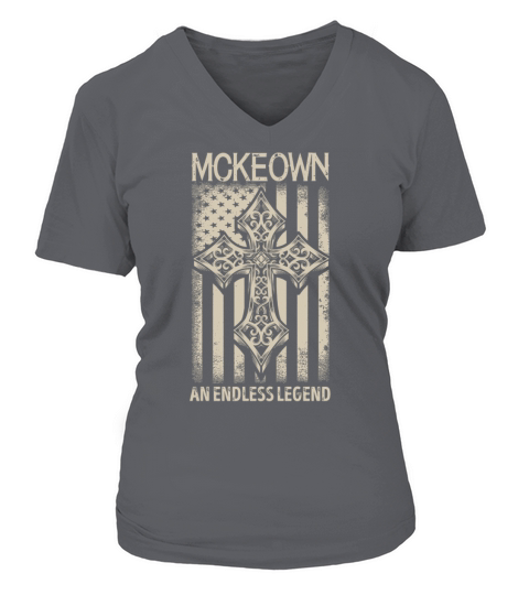 MCKEOWN An Endless Legend Name Shirts V-neck T-Shirt Woman