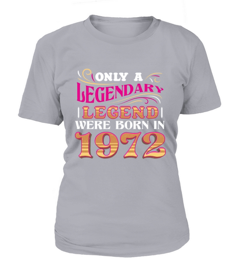 1972 Birthday Year Anniversary 50th Birthday T-Shirt Woman
