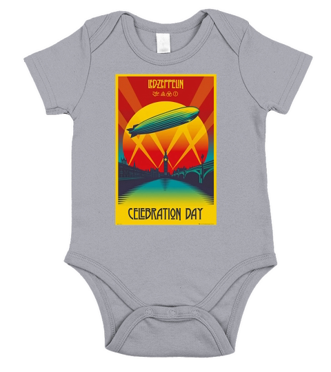 Led Zeppelin Short Sleeve Baby One-Piece