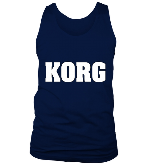 WHITE KORG Tank Top Unisex