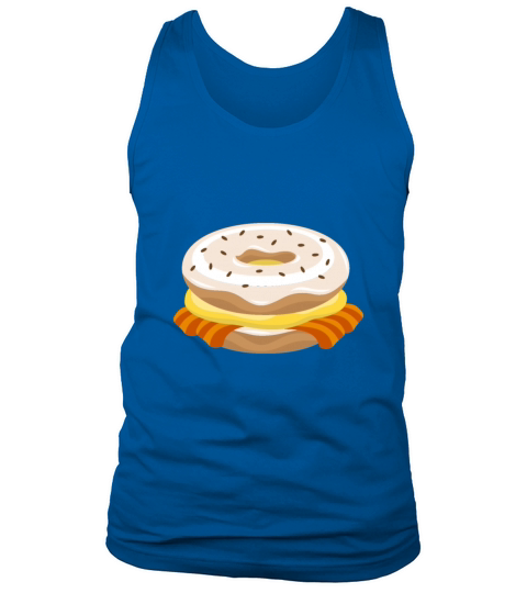 Food Breakfast Doughnut Men's Tank Top