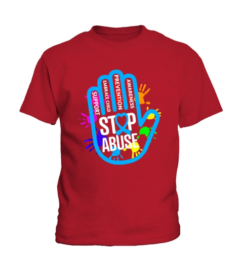 Child Abuse Awareness T Shirt - show your support Kids T-Shirt