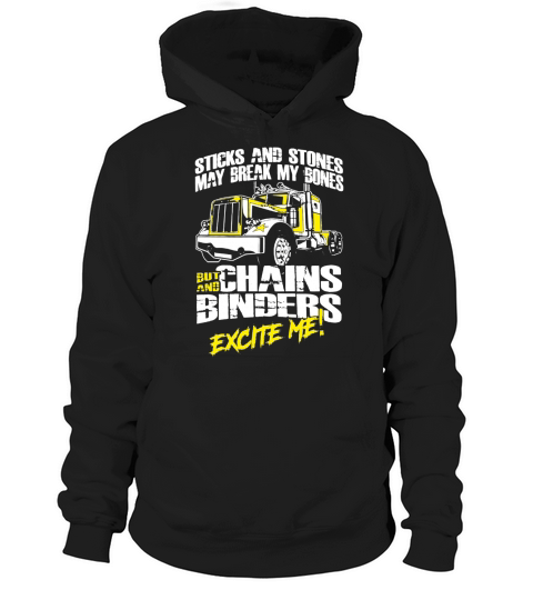 TRUCK DRIVER   CHAINS AND BINDERS Tshirts Hoodie Unisex