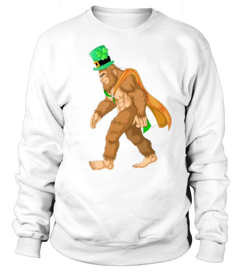 bigfoot st patricks day Women's Sweatshirt
