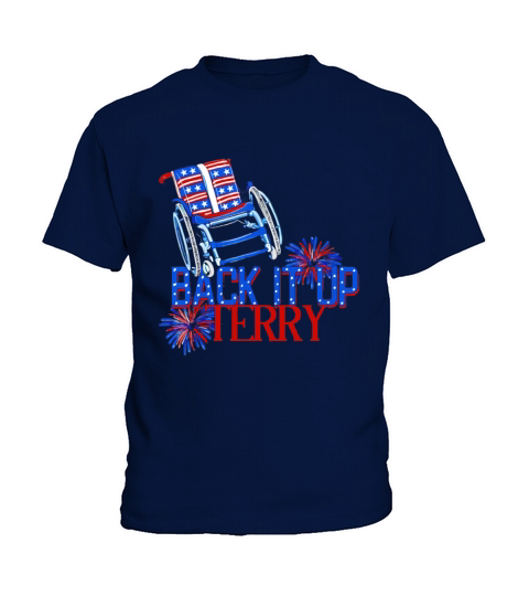 Back Up Terry Put It In Reverse 4th of July Kids T-Shirt