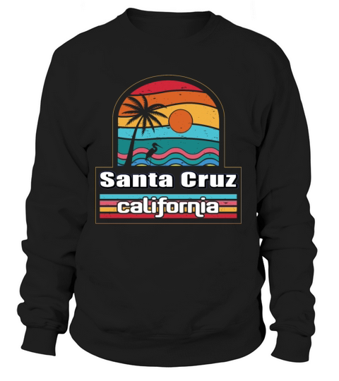 Santa Cruz California Surf Women's Sweatshirt
